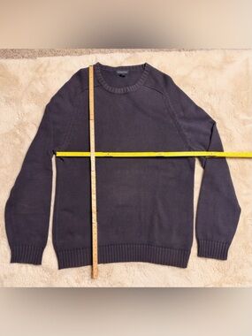 Lands' End Men's Crewneck Sweater - Navy